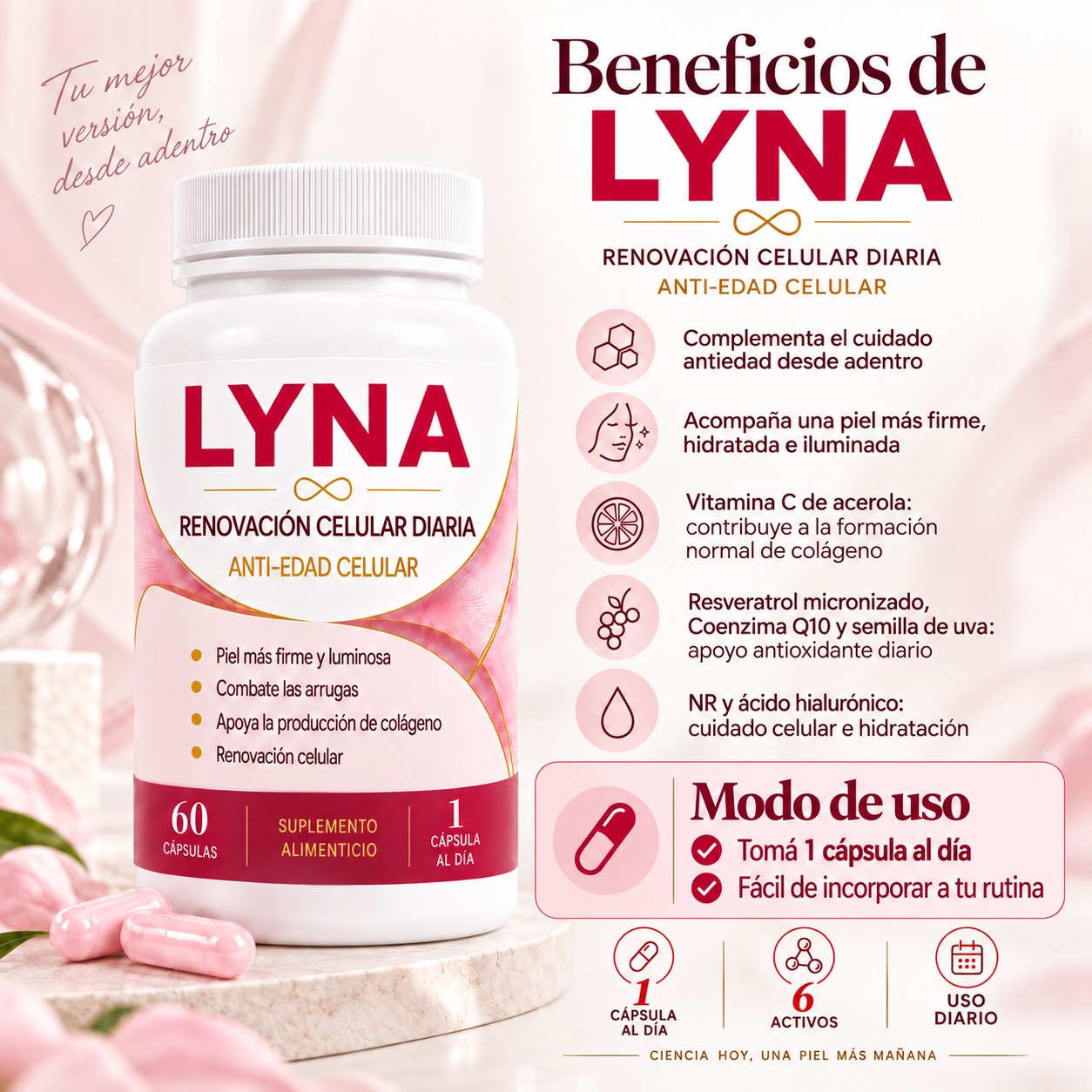 LYNA Renovación Celular Diaria